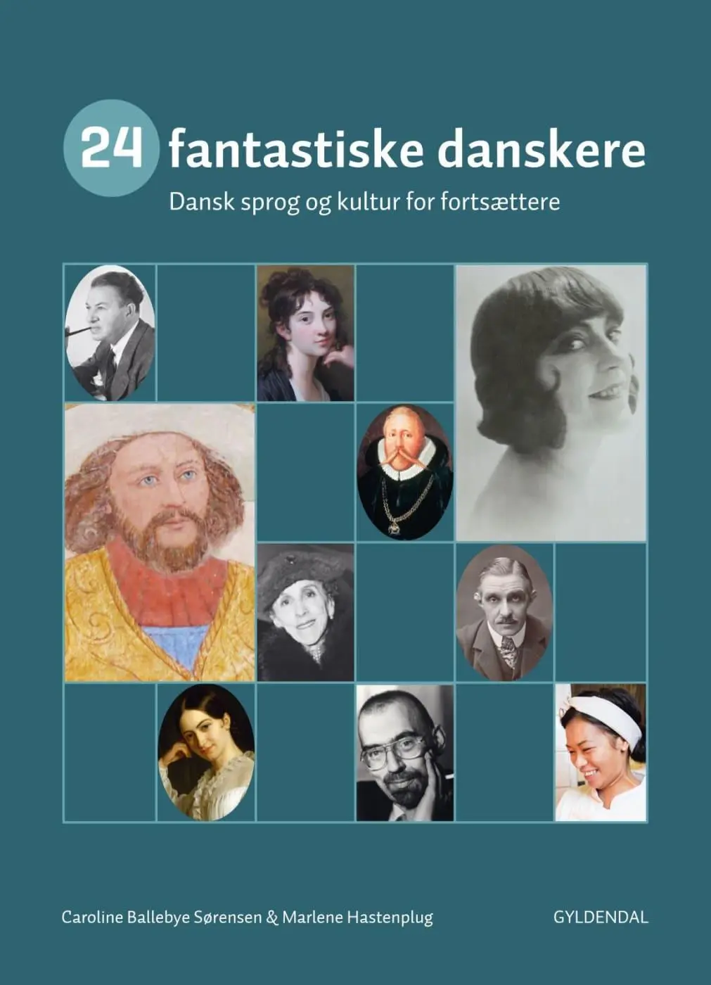Cover: 9783125285170 | 24 fantastiske danskere B1-B2. Kurs- und Übungsbuch | Taschenbuch