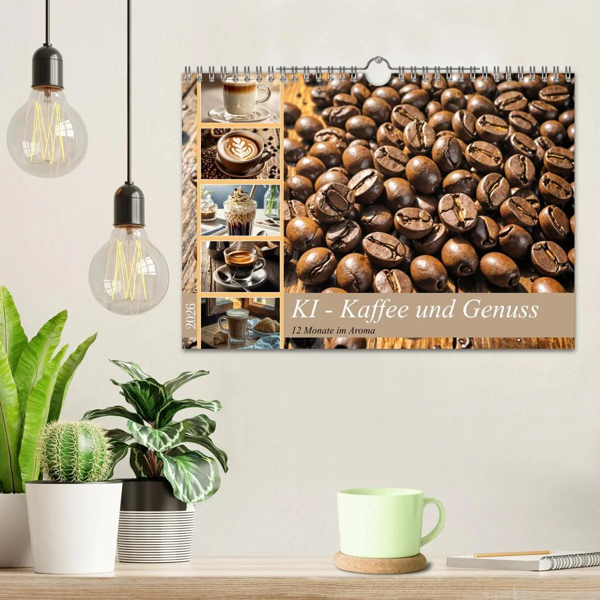 Bild: 9783457315170 | KI - Kaffee und Genuss 12 Monate im Aroma (Wandkalender 2026 DIN A4...