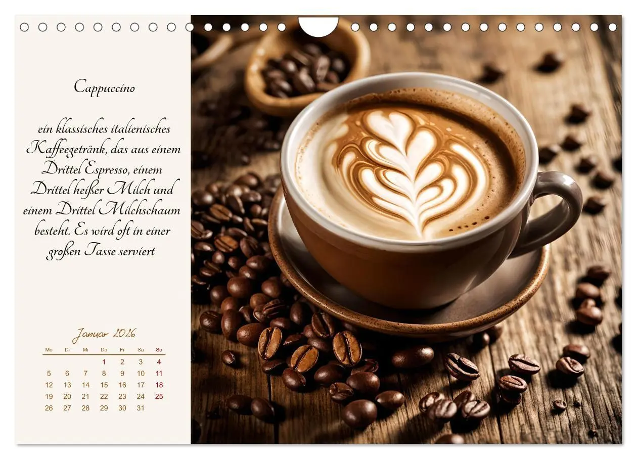 Bild: 9783457315170 | KI - Kaffee und Genuss 12 Monate im Aroma (Wandkalender 2026 DIN A4...