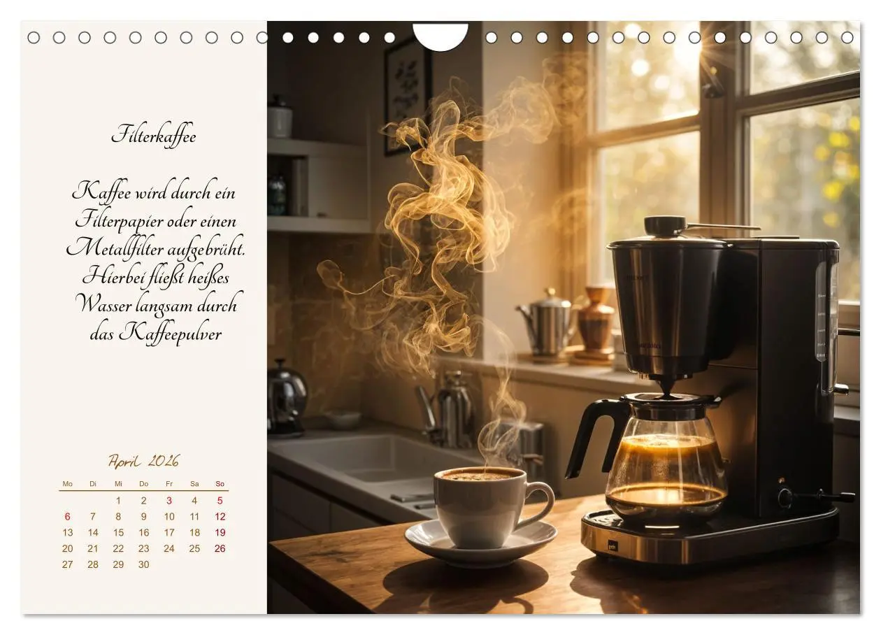 Bild: 9783457315170 | KI - Kaffee und Genuss 12 Monate im Aroma (Wandkalender 2026 DIN A4...