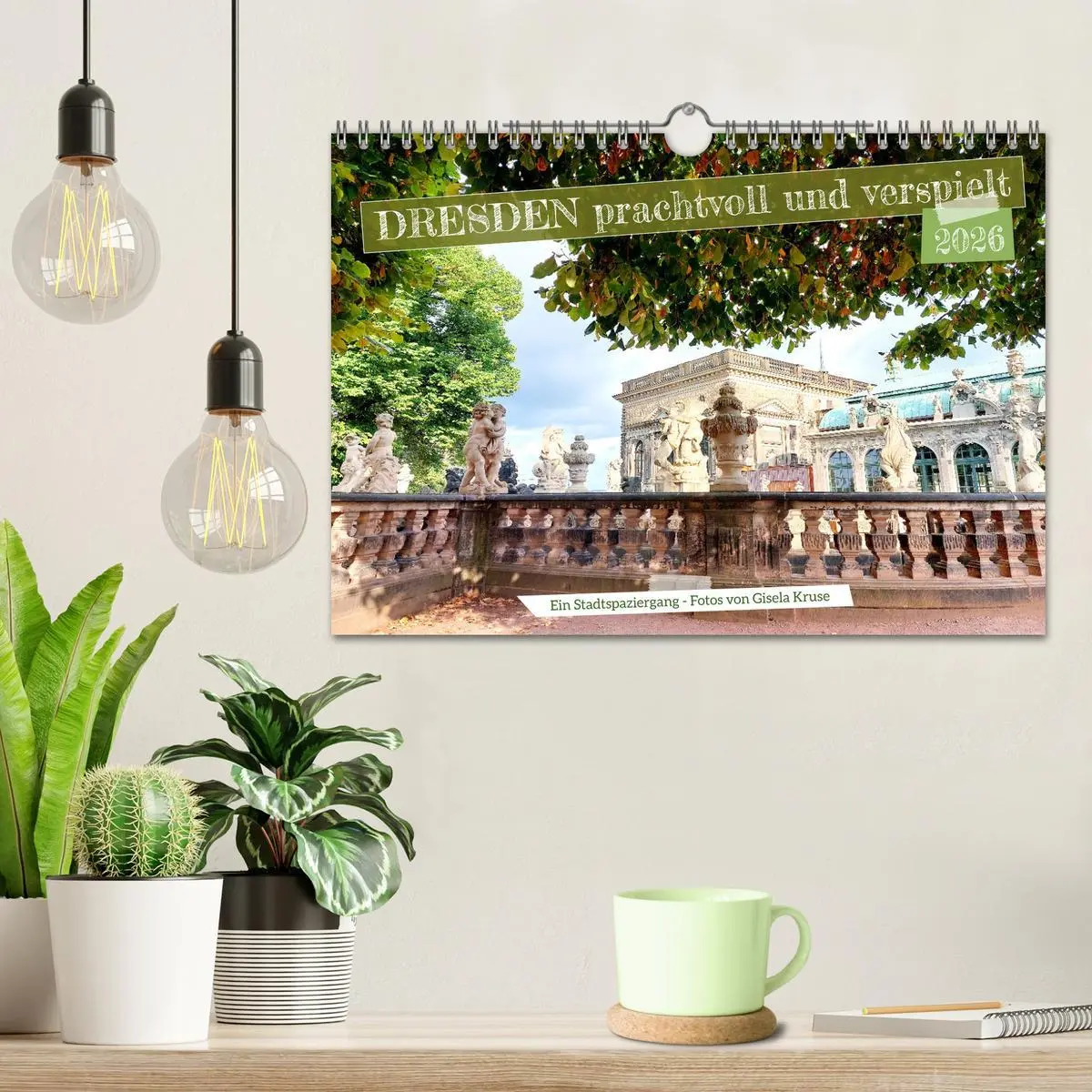 Bild: 9783457555170 | Dresden prachtvoll und verspielt (Wandkalender 2026 DIN A4 quer),...
