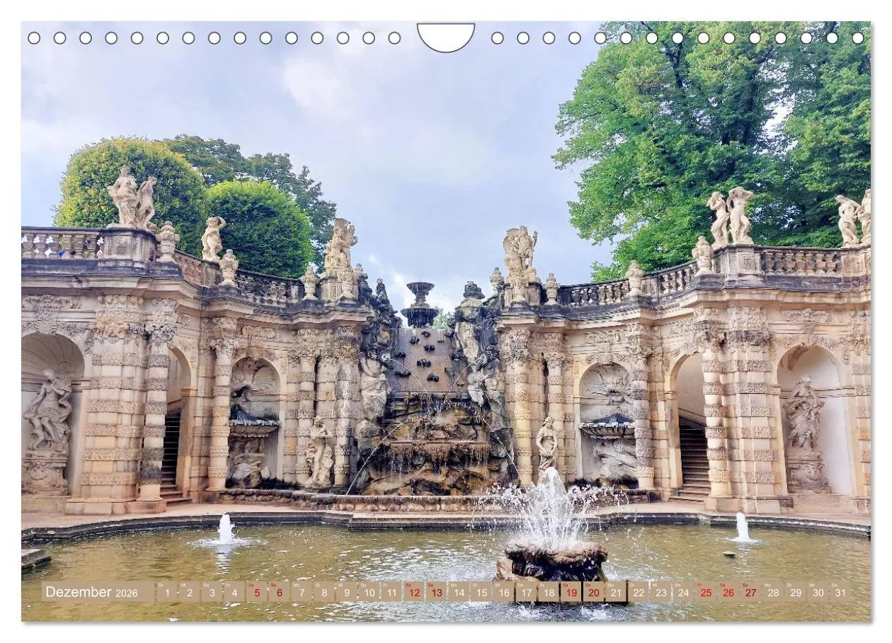 Bild: 9783457555170 | Dresden prachtvoll und verspielt (Wandkalender 2026 DIN A4 quer),...