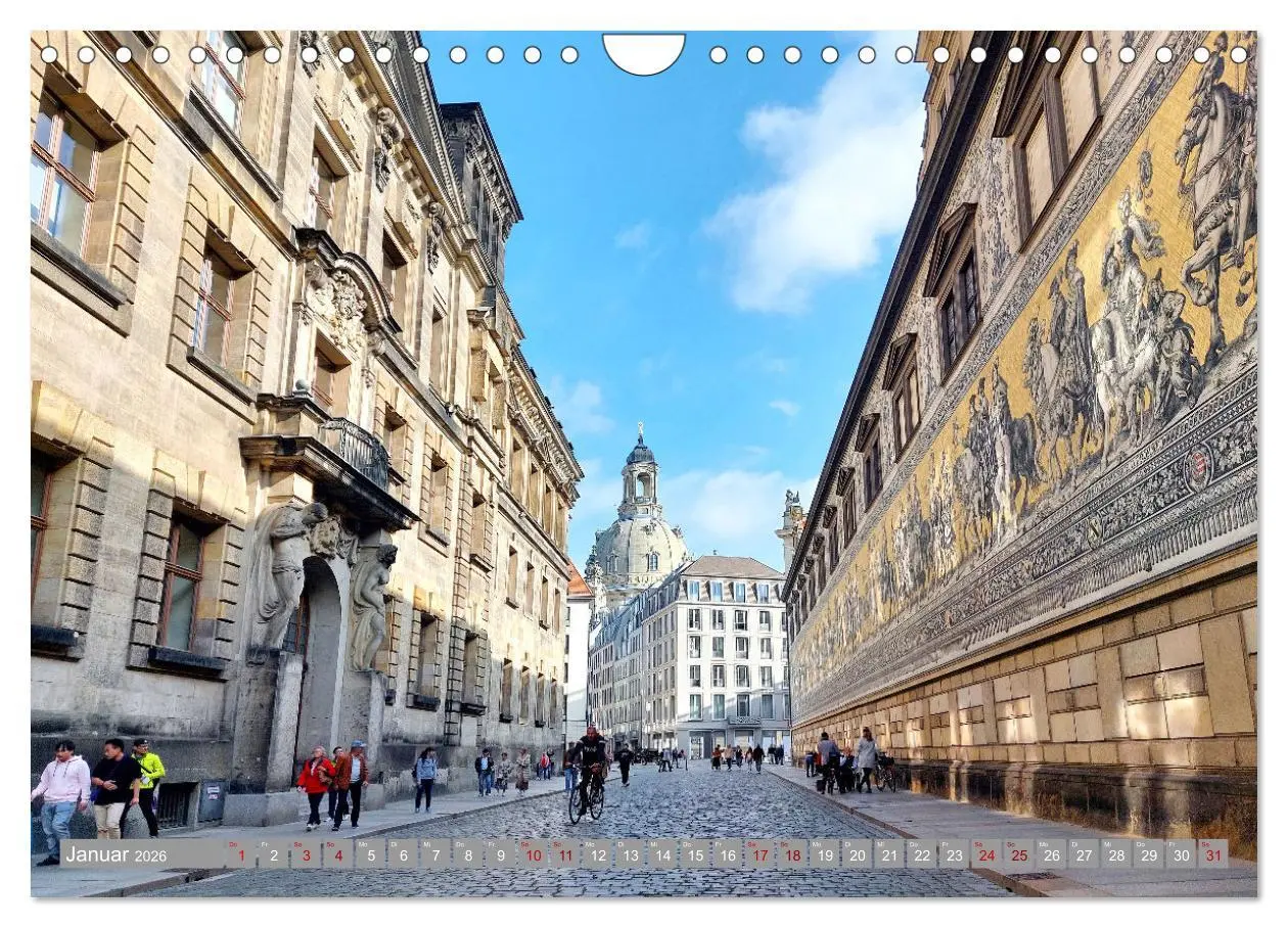 Bild: 9783457555170 | Dresden prachtvoll und verspielt (Wandkalender 2026 DIN A4 quer),...