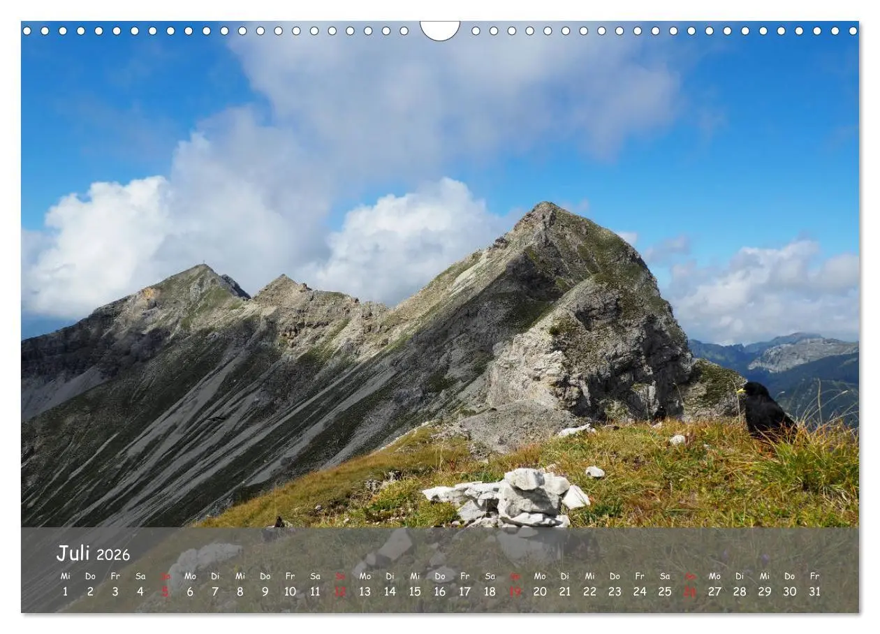 Bild: 9783457795170 | Ammergauer Alpen (Wandkalender 2026 DIN A3 quer), CALVENDO...