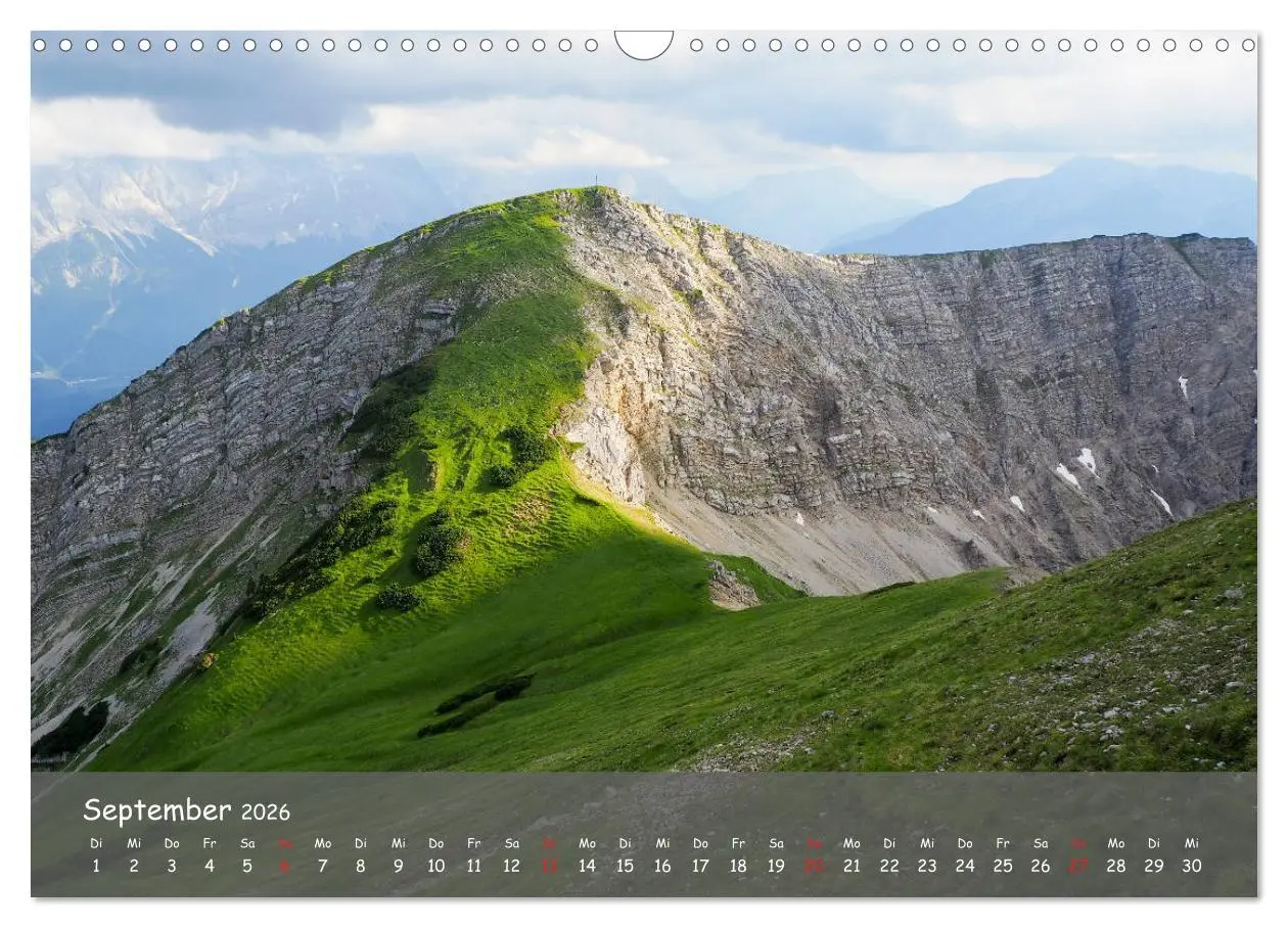 Bild: 9783457795170 | Ammergauer Alpen (Wandkalender 2026 DIN A3 quer), CALVENDO...