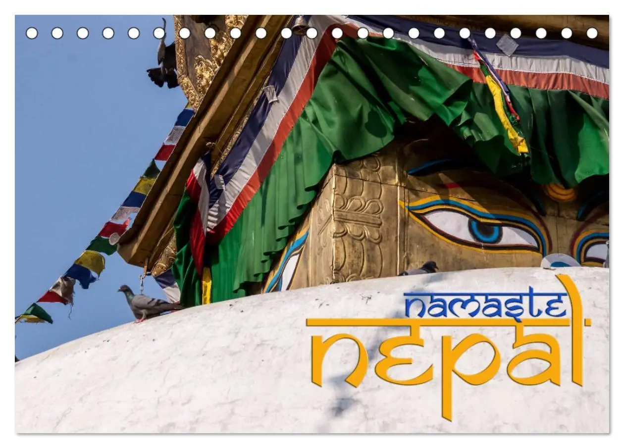Cover: 9783516025170 | Namaste Nepal (Tischkalender 2026 DIN A5 quer), CALVENDO...