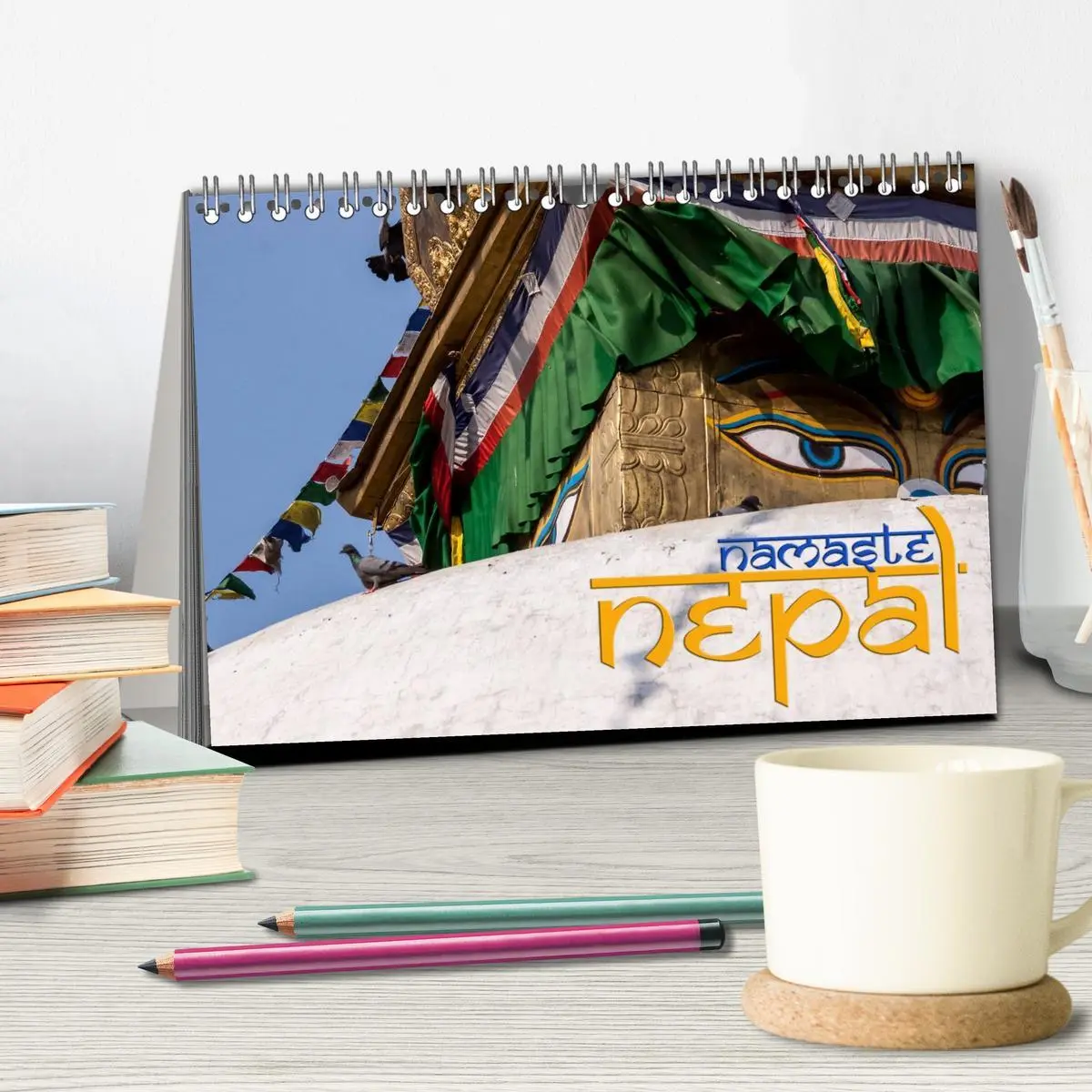 Bild: 9783516025170 | Namaste Nepal (Tischkalender 2026 DIN A5 quer), CALVENDO...