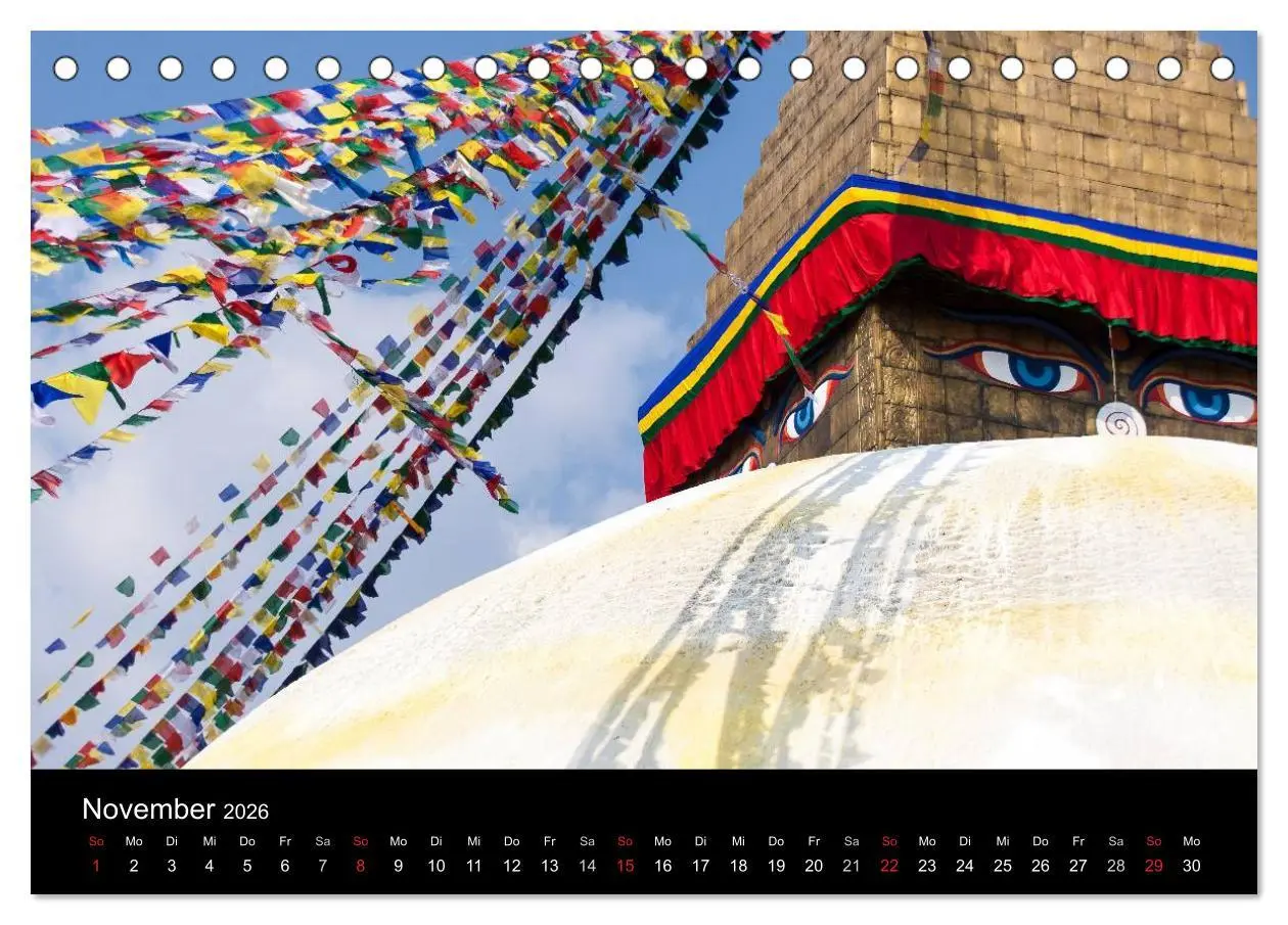 Bild: 9783516025170 | Namaste Nepal (Tischkalender 2026 DIN A5 quer), CALVENDO...