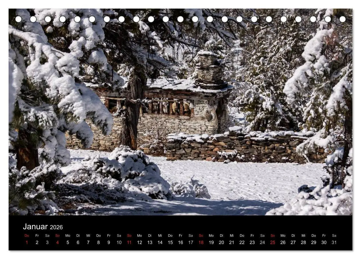 Bild: 9783516025170 | Namaste Nepal (Tischkalender 2026 DIN A5 quer), CALVENDO...