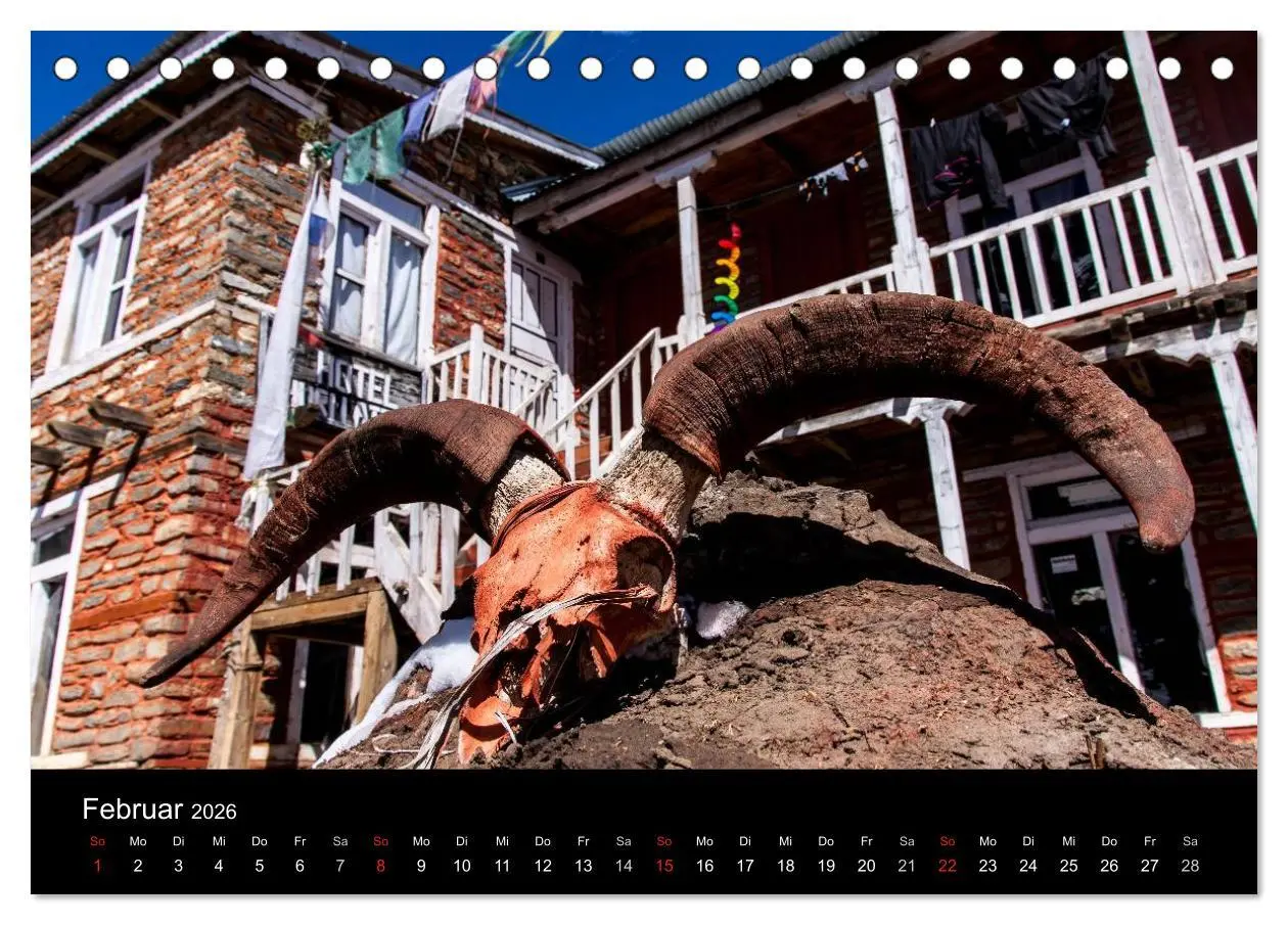Bild: 9783516025170 | Namaste Nepal (Tischkalender 2026 DIN A5 quer), CALVENDO...