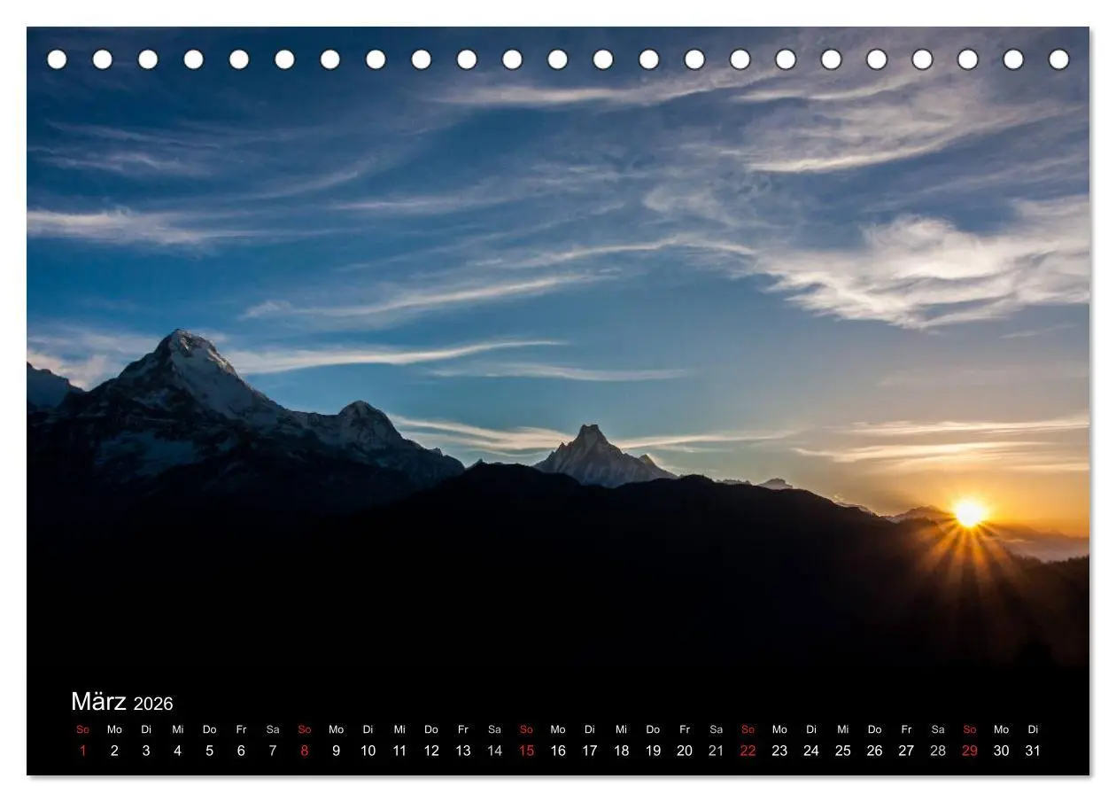 Bild: 9783516025170 | Namaste Nepal (Tischkalender 2026 DIN A5 quer), CALVENDO...