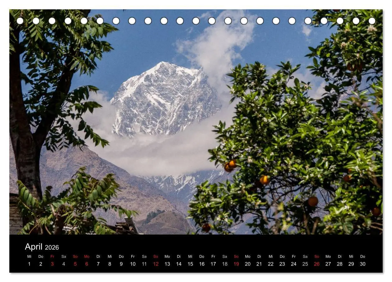 Bild: 9783516025170 | Namaste Nepal (Tischkalender 2026 DIN A5 quer), CALVENDO...