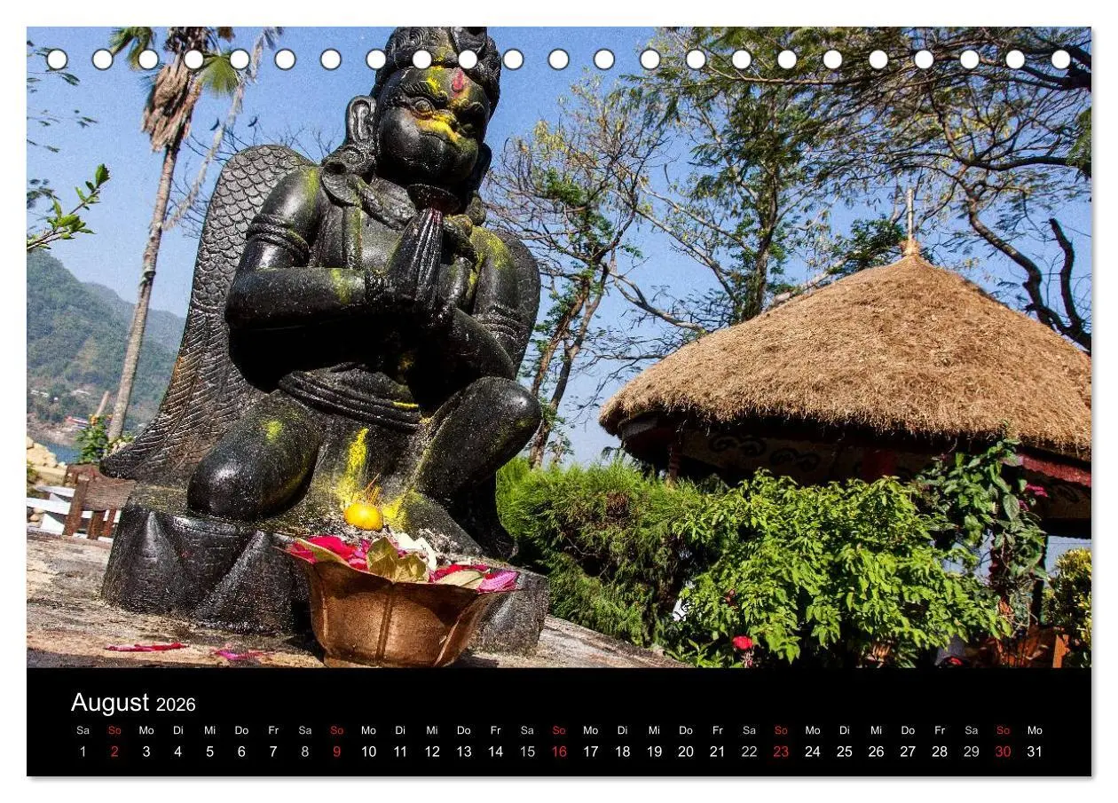 Bild: 9783516025170 | Namaste Nepal (Tischkalender 2026 DIN A5 quer), CALVENDO...