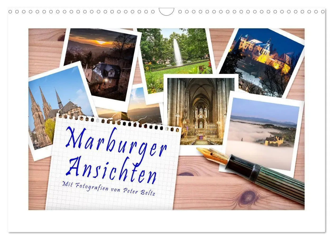 Cover: 9783569665170 | Marburger Ansichten (Wandkalender 2027 DIN A3 quer), CALVENDO...