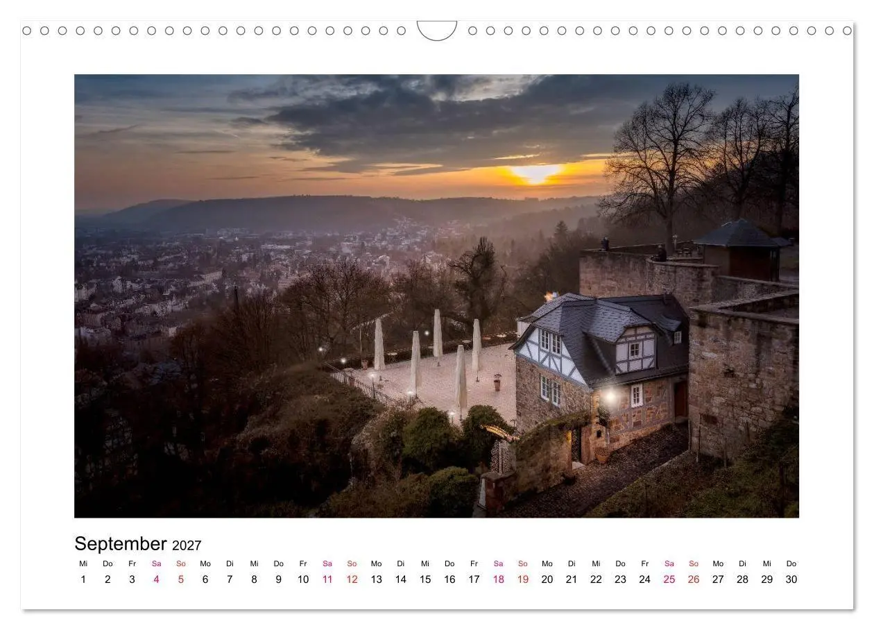 Bild: 9783569665170 | Marburger Ansichten (Wandkalender 2027 DIN A3 quer), CALVENDO...