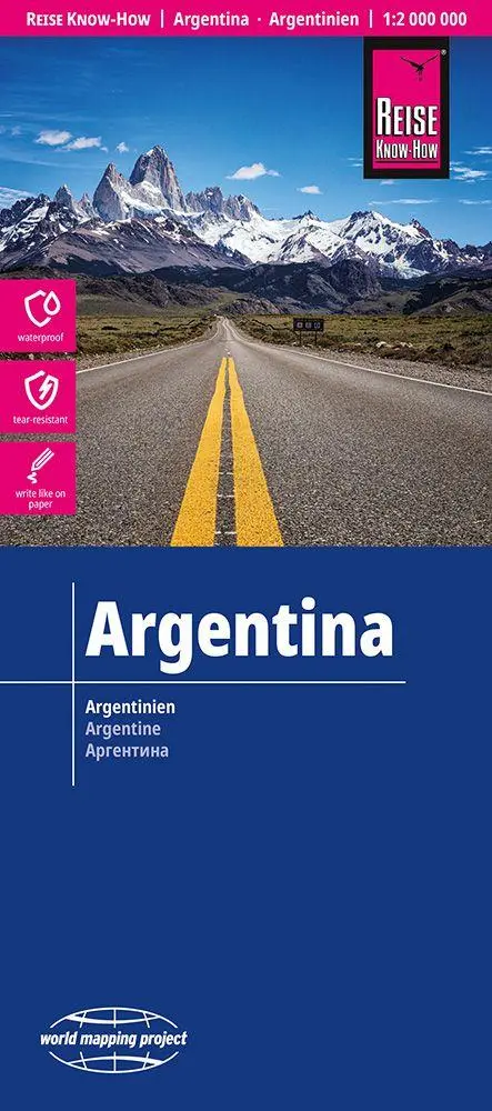 Cover: 9783831775170 | Reise Know-How Landkarte Argentinien Argentina (1:2.000.000) | 2 S.
