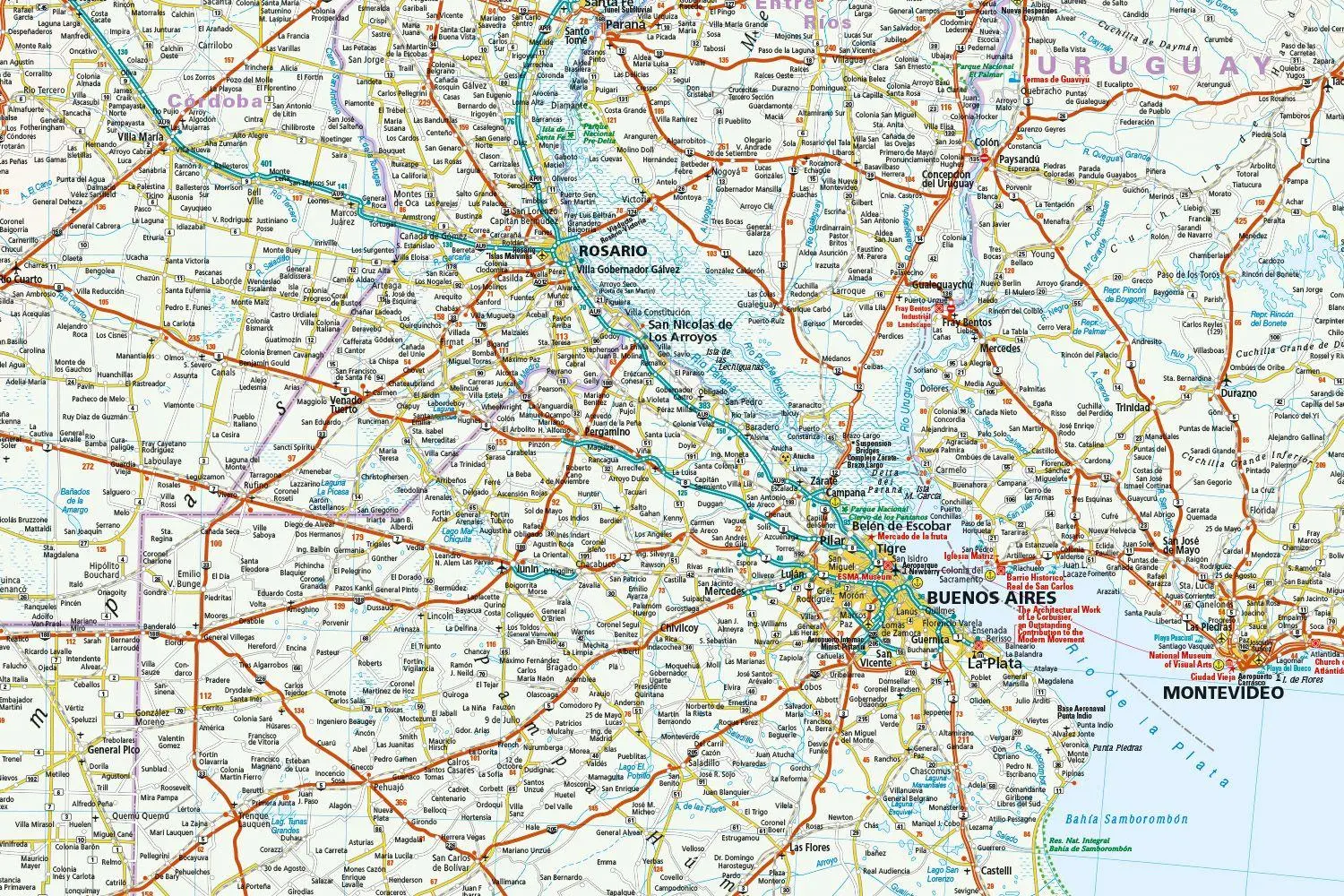 Bild: 9783831775170 | Reise Know-How Landkarte Argentinien Argentina (1:2.000.000) | 2 S.