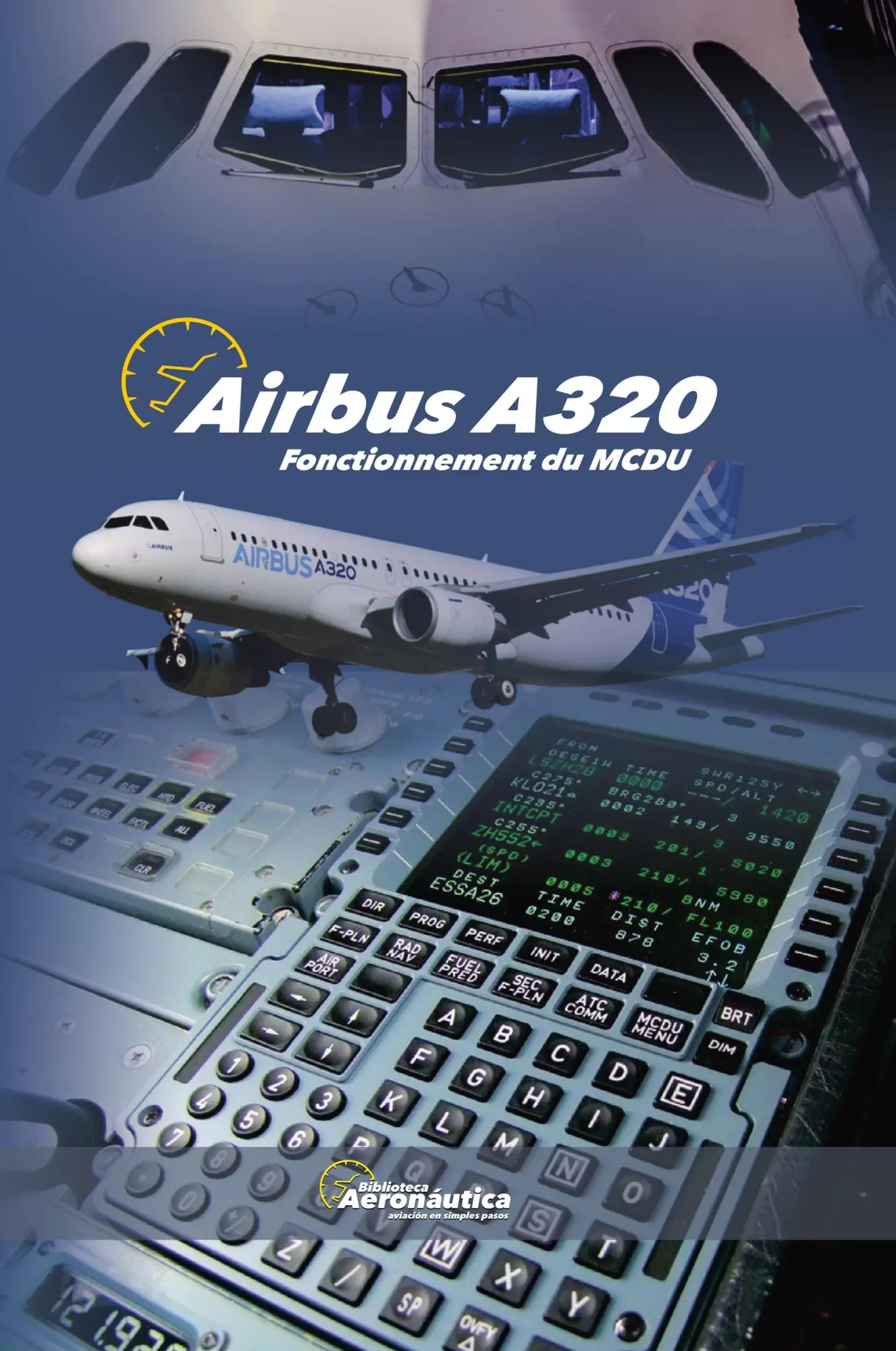 Cover: 9798230785170 | AIRBUS A320 Fonctionnement du MCDU | Biblioteca Aeronáutica | Buch