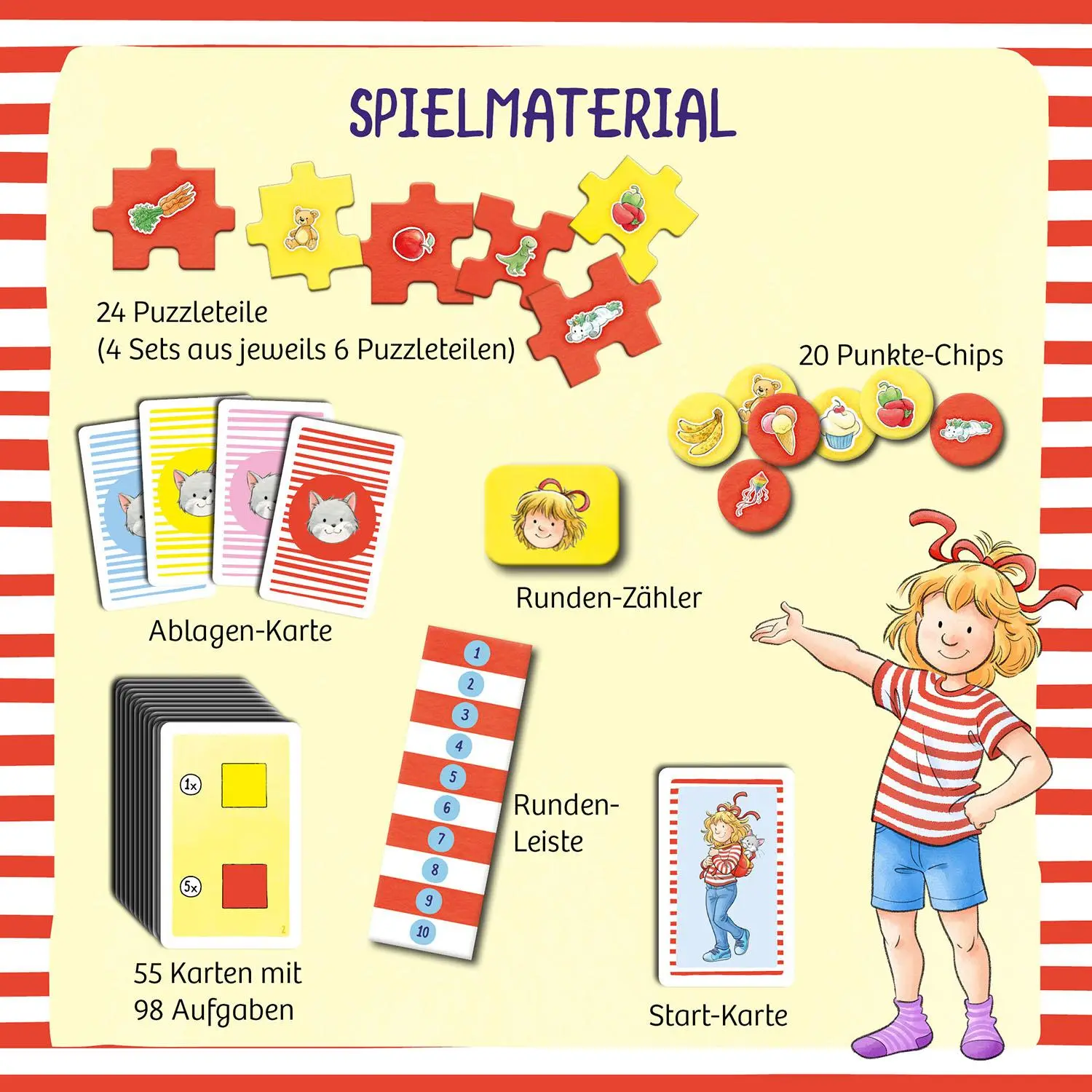 Bild: 4002051685270 | Meine Freundin Conni - Kunterbunter Knobelspaß | Spiel | Spiel | 2025