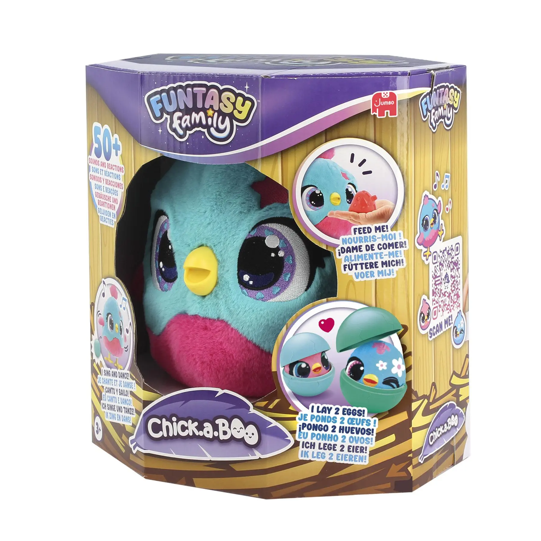 Bild: 8721017605270 | Chick a boo | Deutsch | 2025 | Jumbo Spiele GmbH | EAN 8721017605270