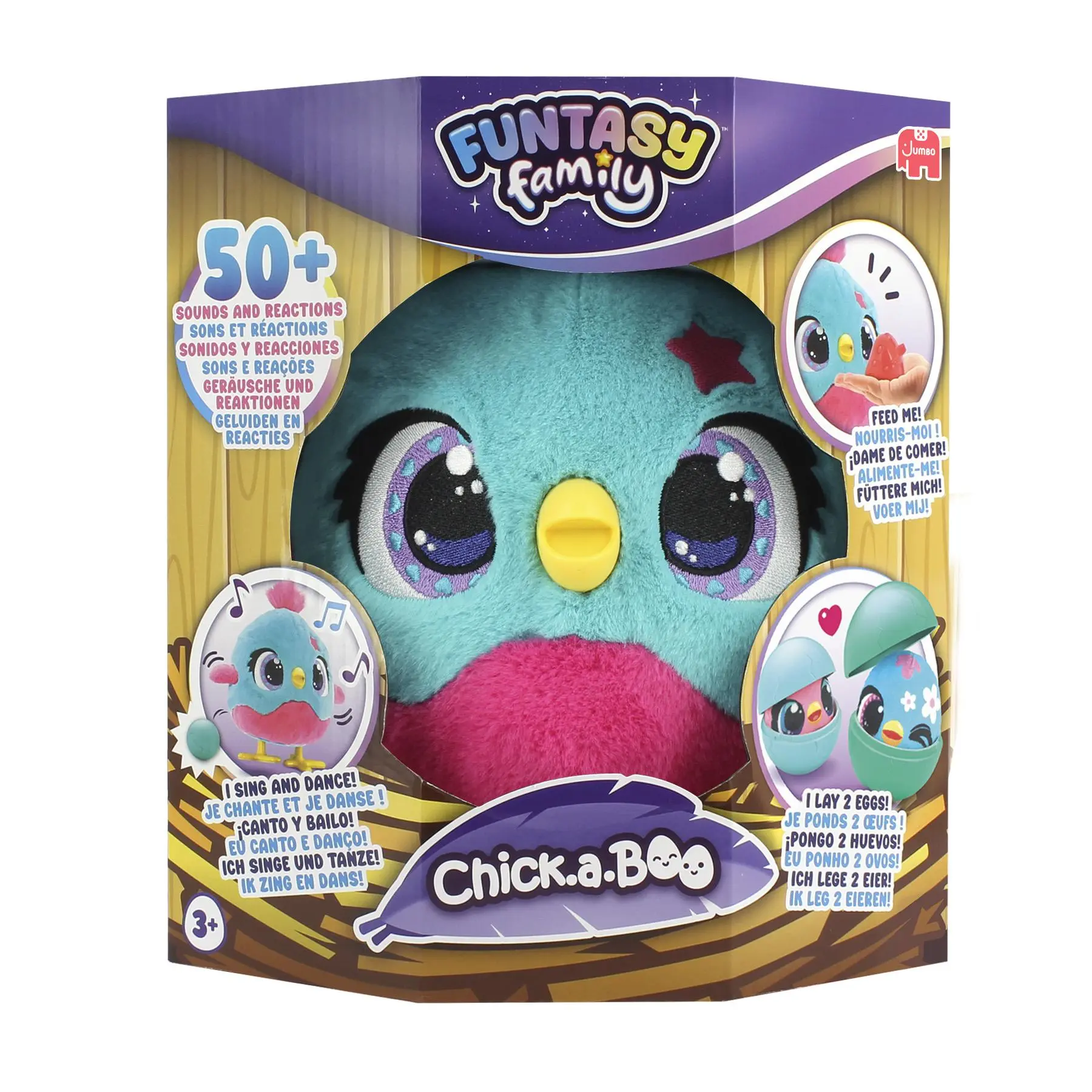 Bild: 8721017605270 | Chick a boo | Deutsch | 2025 | Jumbo Spiele GmbH | EAN 8721017605270