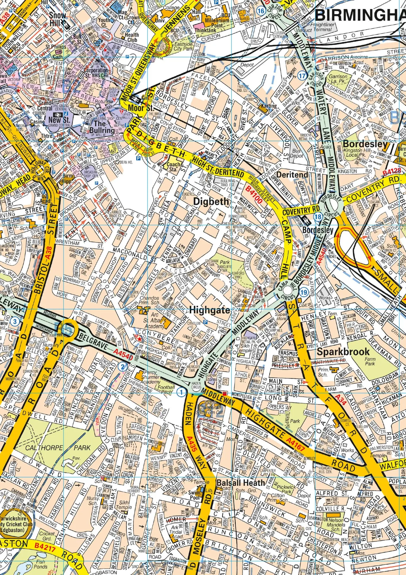 Bild: 9780008445270 | Birmingham A-Z Pocket Street Map | A-Z Maps | (Land-)Karte | Englisch