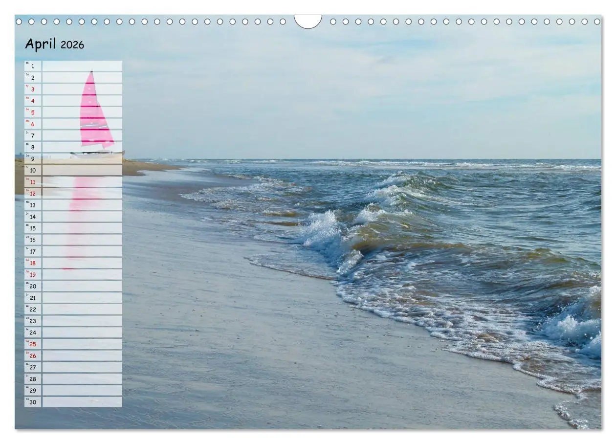 Bild: 9783457925270 | Egmond aan Zee (Wandkalender 2026 DIN A3 quer), CALVENDO...