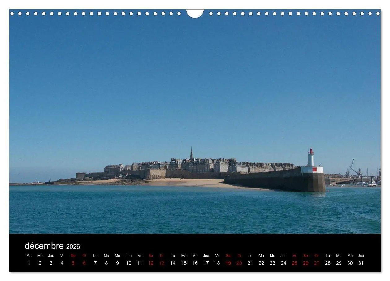 Bild: 9783516565270 | Saint-Malo au fil des mois (Calendrier mural 2026 DIN A3 vertical),...