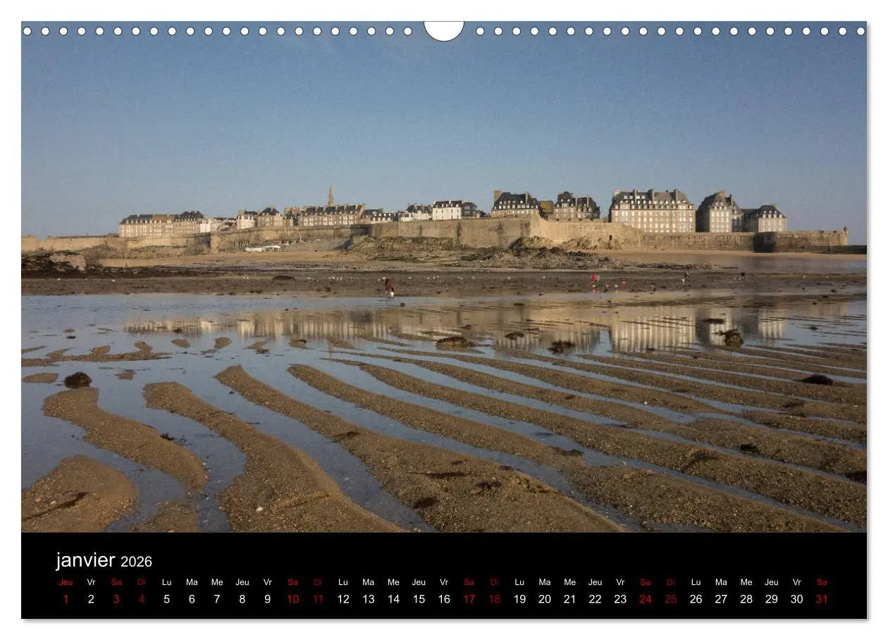 Bild: 9783516565270 | Saint-Malo au fil des mois (Calendrier mural 2026 DIN A3 vertical),...