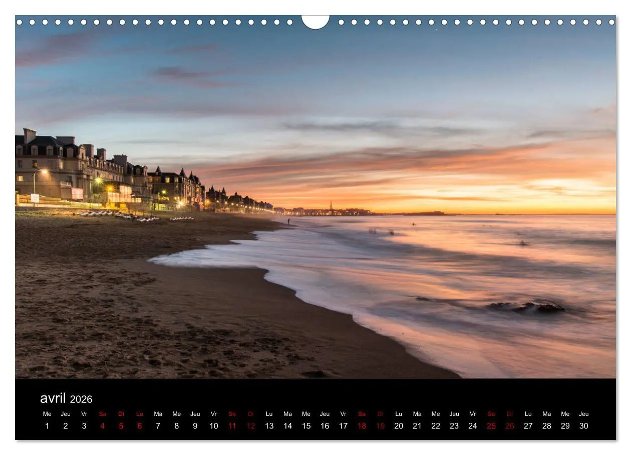 Bild: 9783516565270 | Saint-Malo au fil des mois (Calendrier mural 2026 DIN A3 vertical),...
