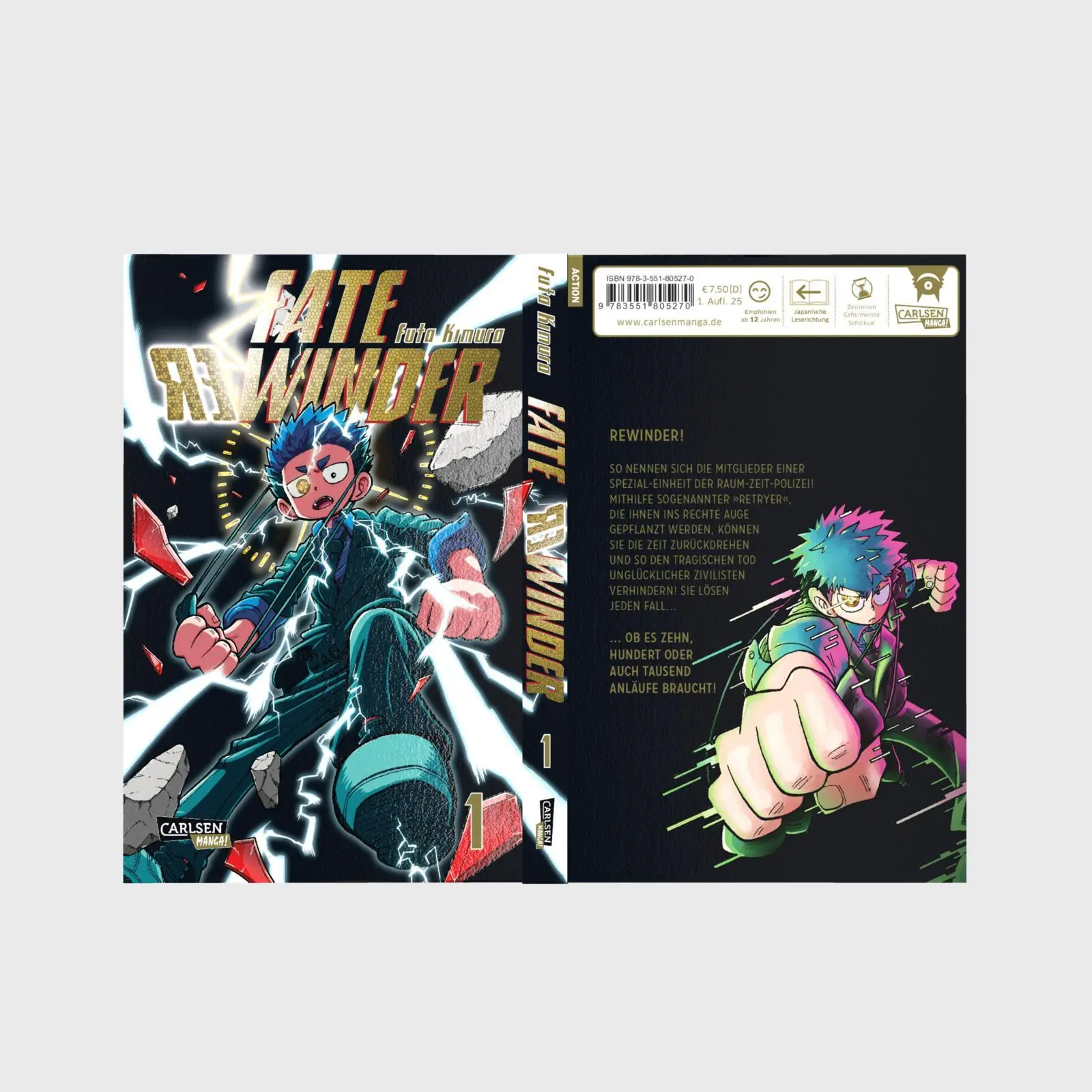 Bild: 9783551805270 | Fate Rewinder 1 | Futa Kimura | Taschenbuch | Fate Rewinder | 192 S.
