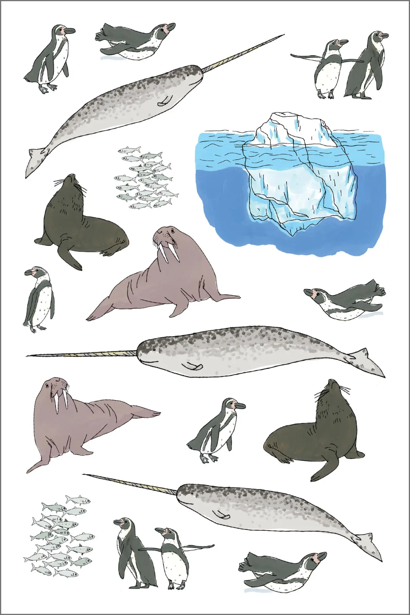 Bild: 9781635865370 | Ocean Anatomy Sticker Book | Julia Rothman | Taschenbuch | Englisch