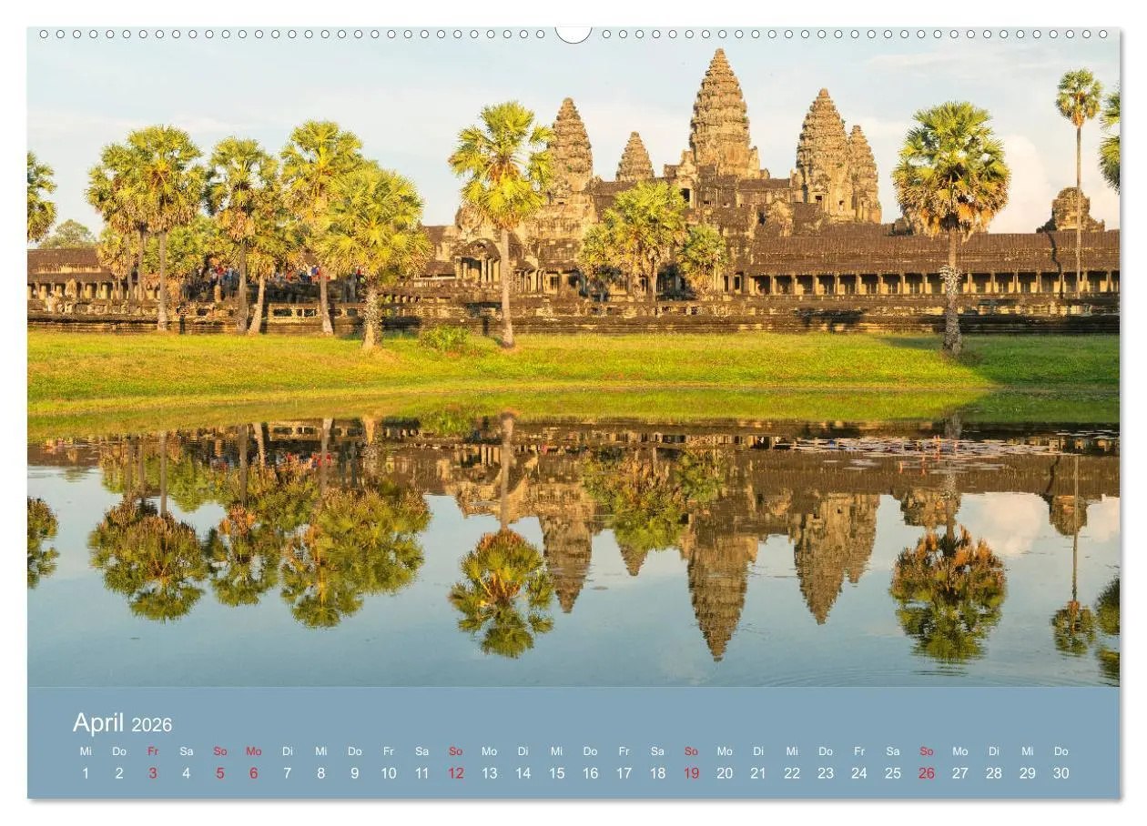 Bild: 9783457775370 | Spirit of Asia (Wandkalender 2026 DIN A2 quer), CALVENDO...