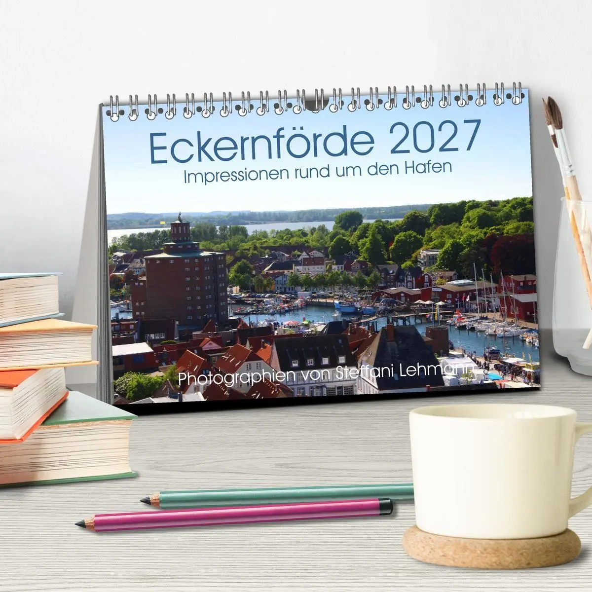 Bild: 9783594085370 | Eckernförde 2027. Impressionen rund um den Hafen (Tischkalender...