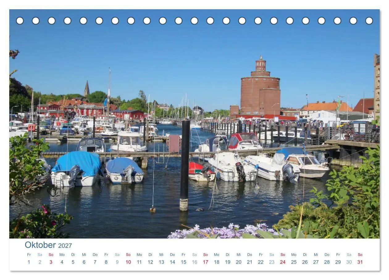 Bild: 9783594085370 | Eckernförde 2027. Impressionen rund um den Hafen (Tischkalender...