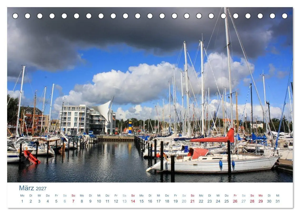 Bild: 9783594085370 | Eckernförde 2027. Impressionen rund um den Hafen (Tischkalender...
