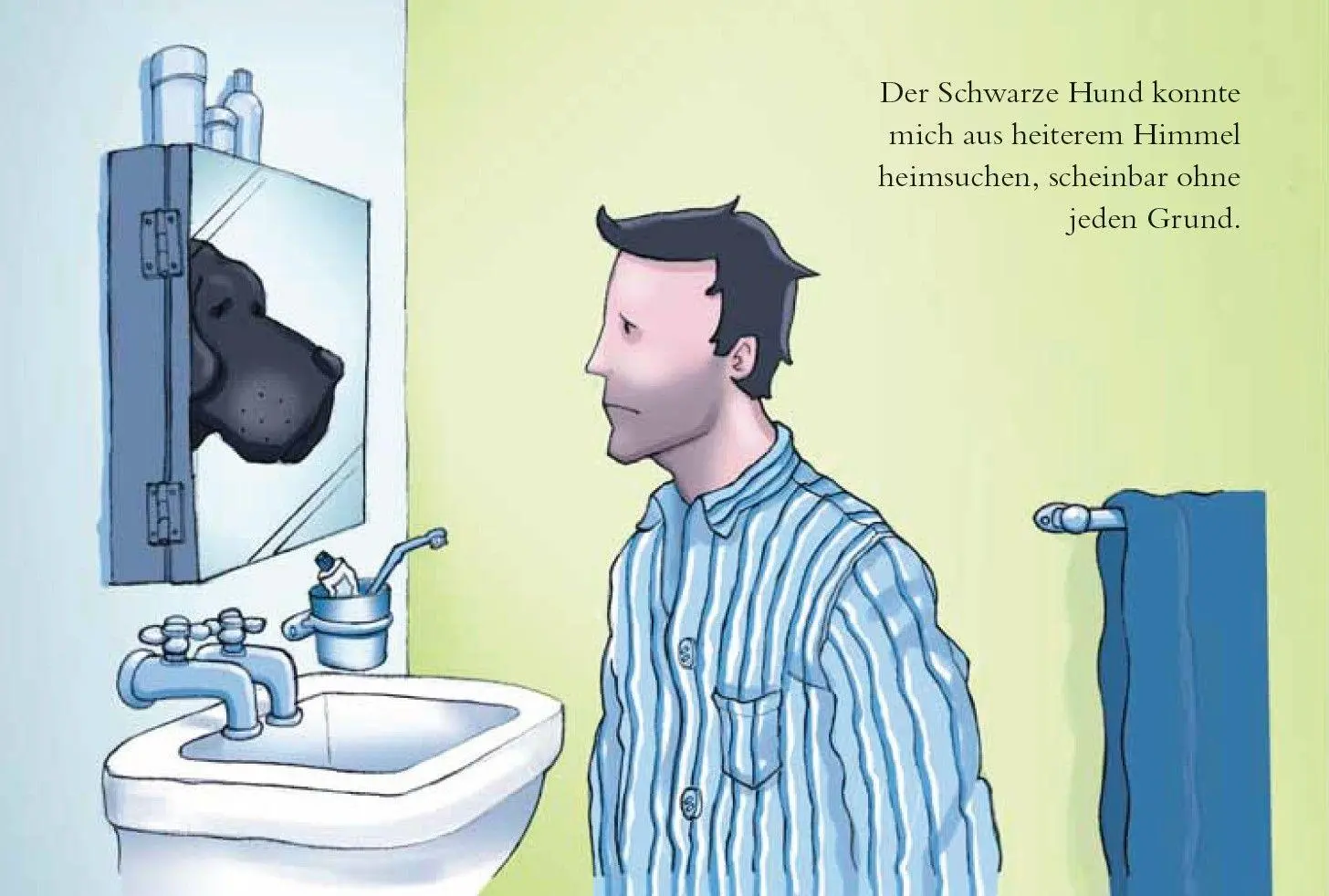 Bild: 9783888975370 | Mein schwarzer Hund | Wie ich meine Depression an die Leine legte