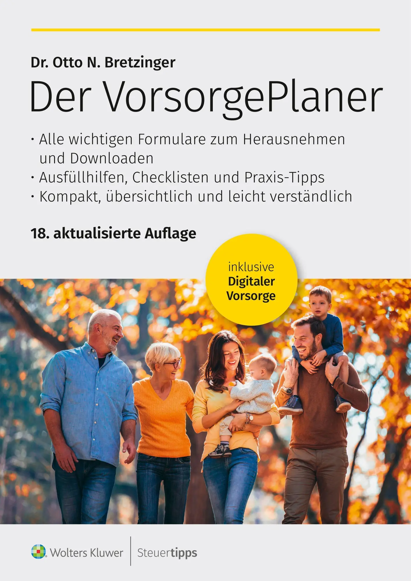 Cover: 9783965335370 | Der VorsorgePlaner | Otto N. Bretzinger | Taschenbuch | 288 S. | 2026