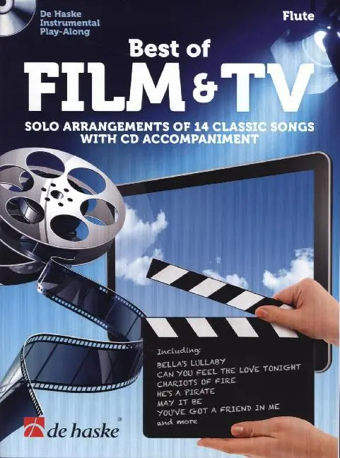 Cover: 9790035225370 | Best of Film &amp; TV, für Querflöte m. Audio-CD | Englisch | 2014