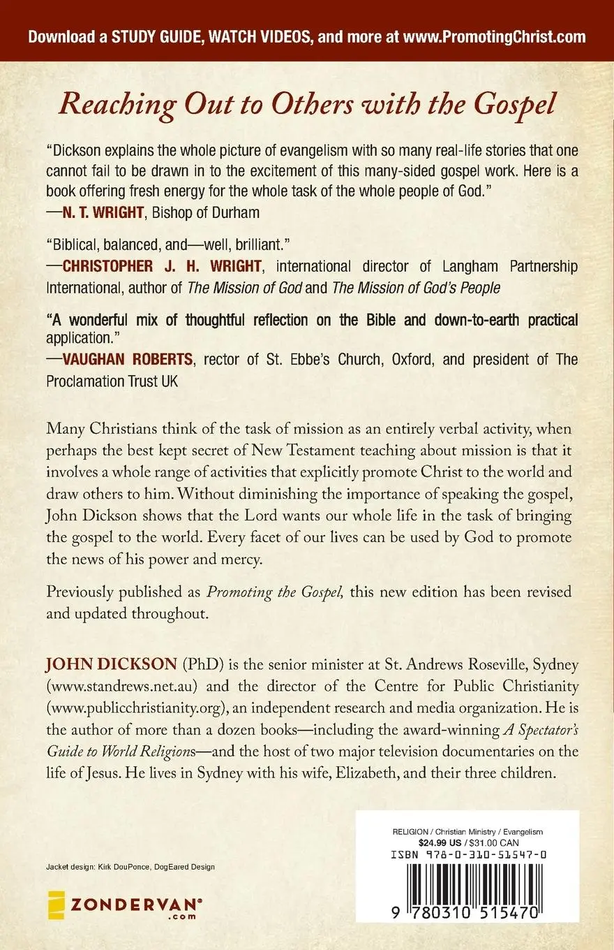 Rückseite: 9780310515470 | The Best Kept Secret of Christian Mission | John Dickson | Taschenbuch