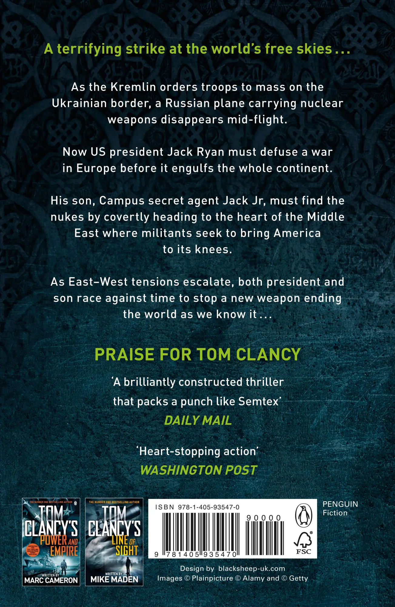 Rückseite: 9781405935470 | Tom Clancy's Oath of Office | Marc Cameron | Taschenbuch | 544 S.