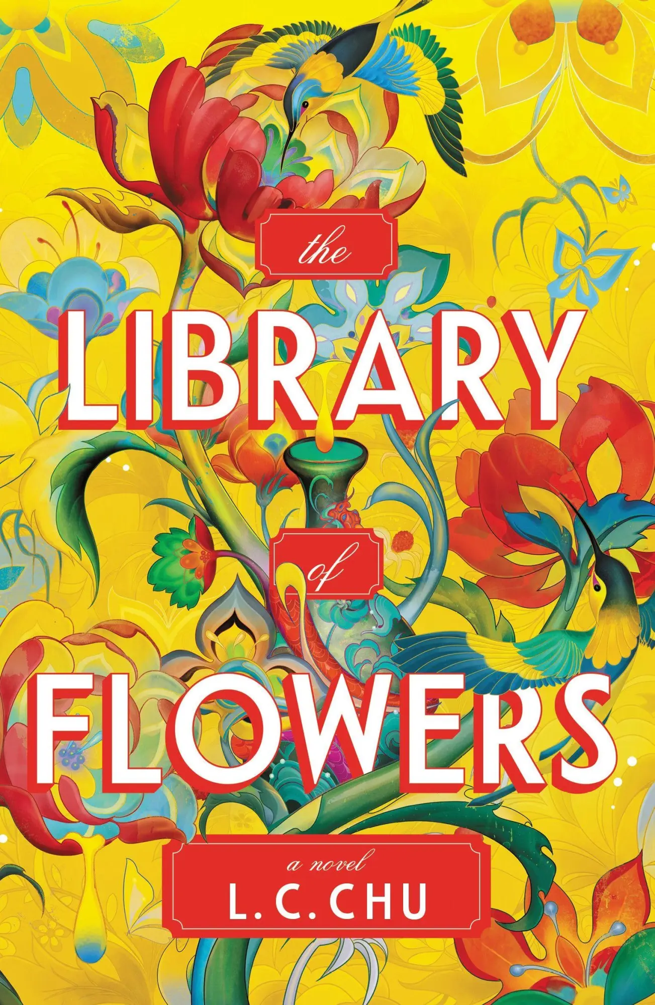 Cover: 9781464275470 | The Library of Flowers | A Magical &amp; Moving Multi-Timeline Novel | Chu