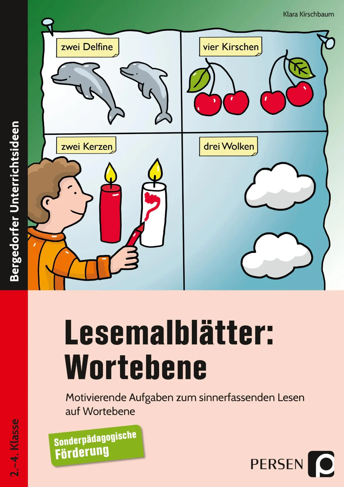 Cover: 9783403205470 | Lesemalblätter: Wortebene | Klara Kirschbaum | Broschüre | 34 S.