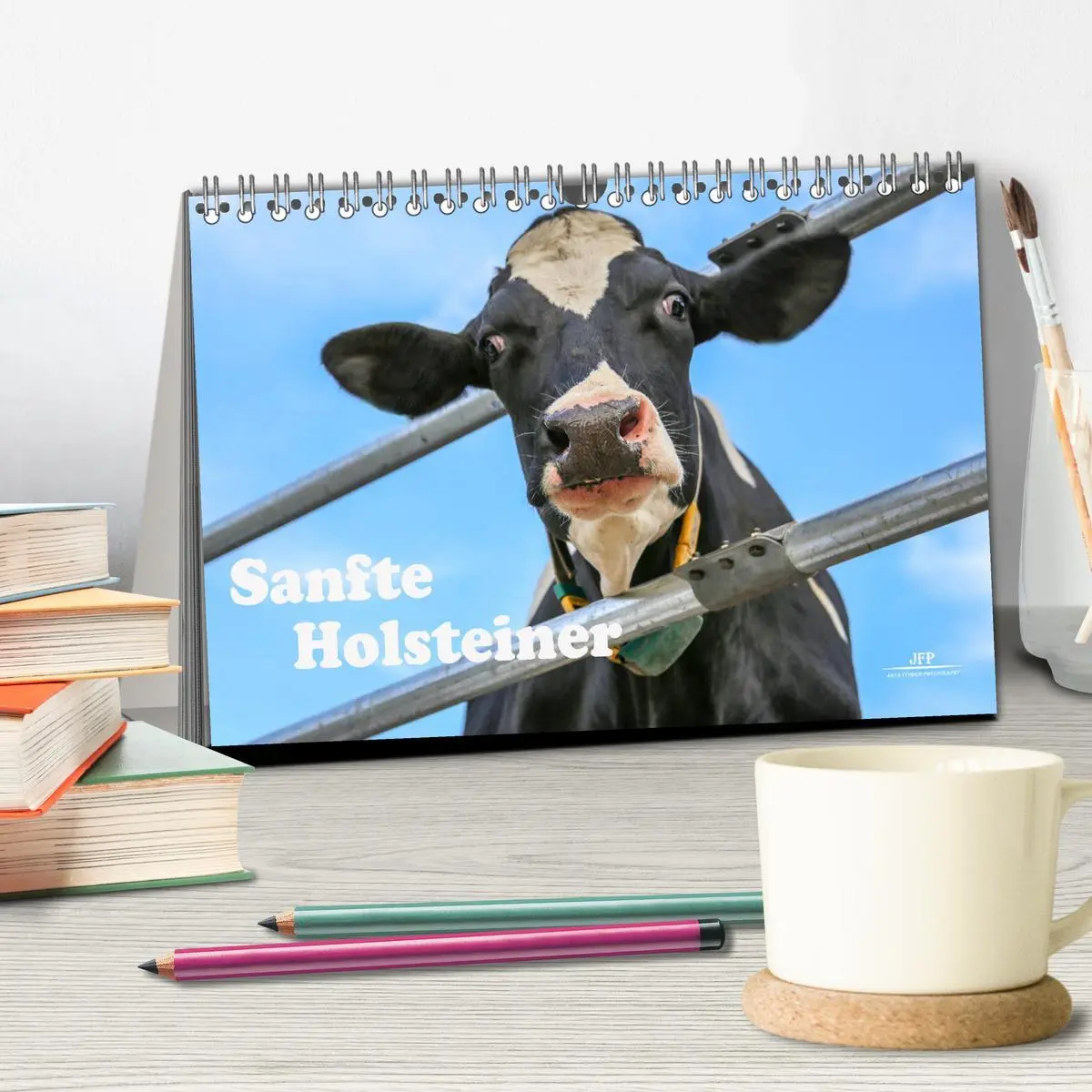 Bild: 9783457835470 | Sanfte Holsteiner (Tischkalender 2026 DIN A5 quer), CALVENDO...