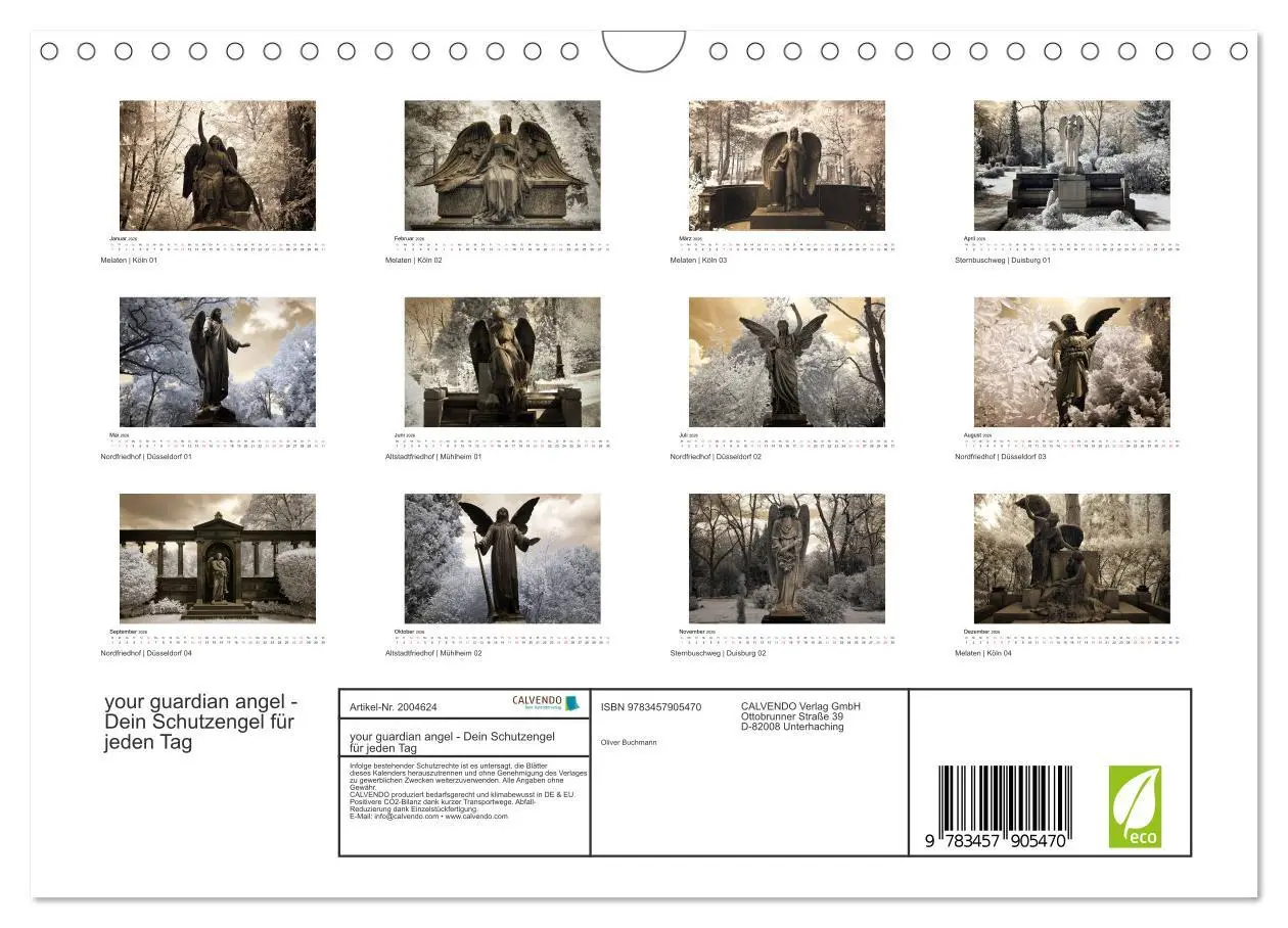 Bild: 9783457905470 | your guardian angel - Dein Schutzengel für jeden Tag (Wandkalender...