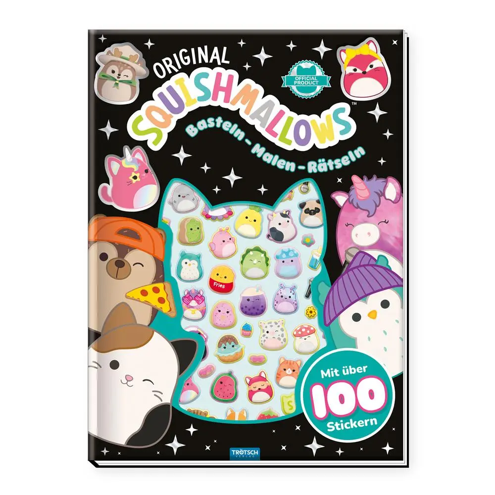 Cover: 9783988025470 | TRÖTSCH - Bastelbuch mit Stickern Original Squishmallows Basteln...