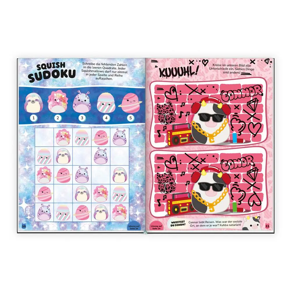 Bild: 9783988025470 | TRÖTSCH - Bastelbuch mit Stickern Original Squishmallows Basteln...