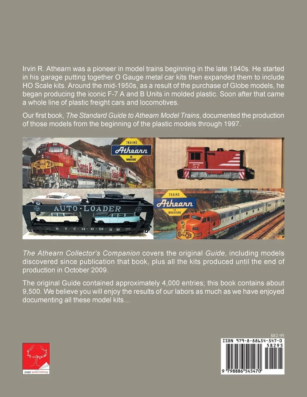 Rückseite: 9798886545470 | Athearn Collector's Companion | Ed Urmston Sr. (u. a.) | Taschenbuch