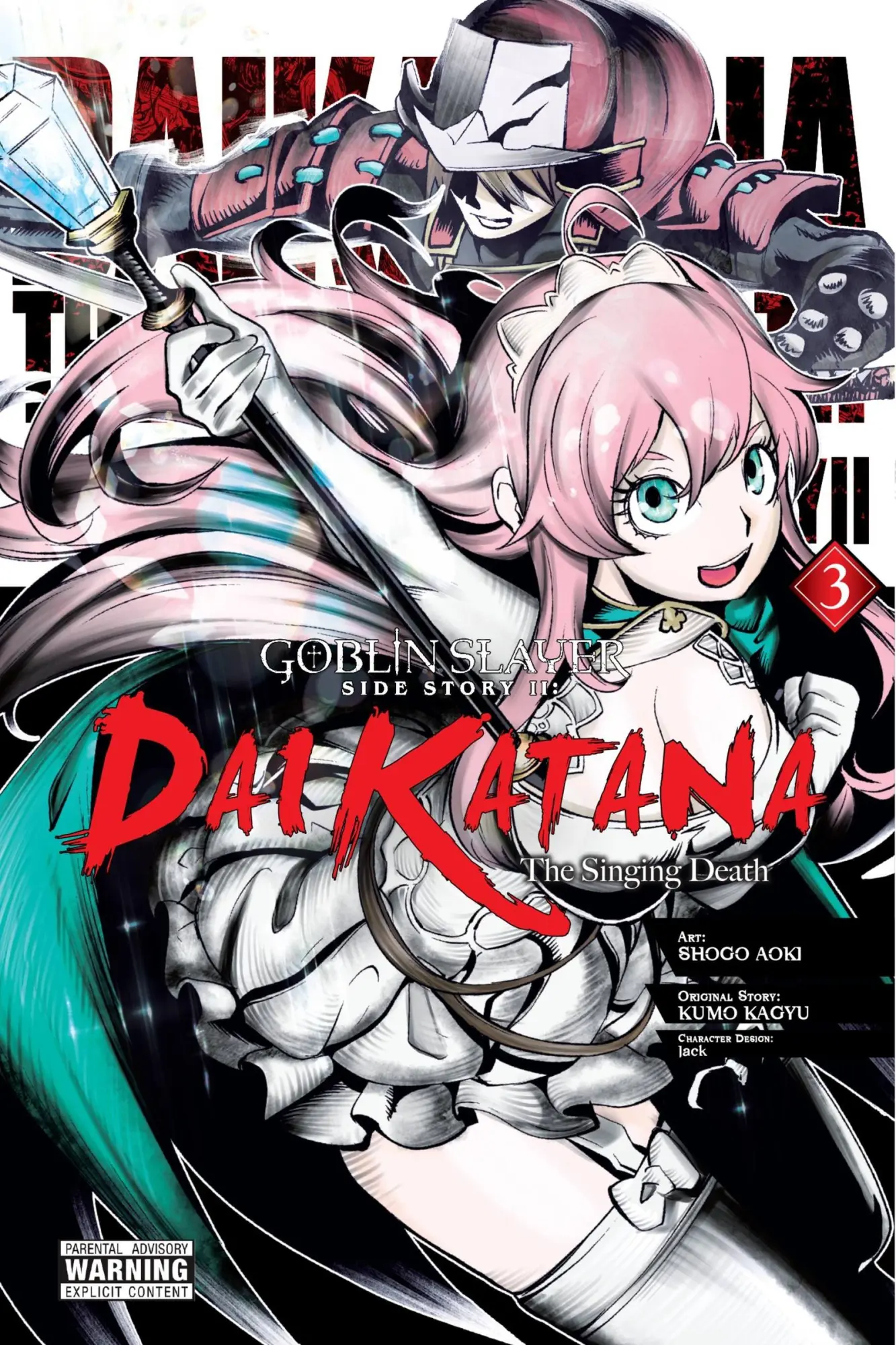 Cover: 9781975345570 | Goblin Slayer Side Story II: Dai Katana, Vol. 3 (manga) | Taschenbuch