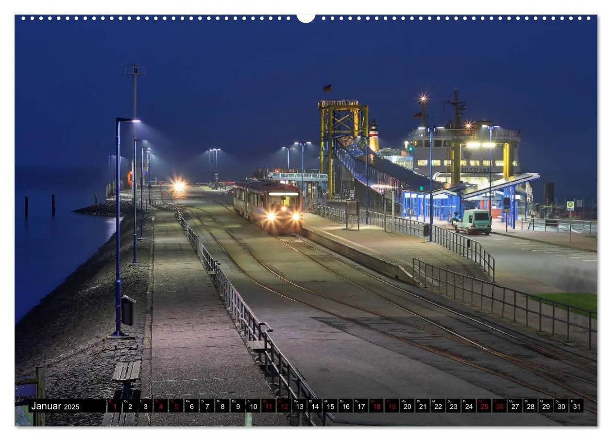 Bild: 9783435425570 | Norddeutsche Eisenbahnen (Wandkalender 2025 DIN A2 quer), CALVENDO...